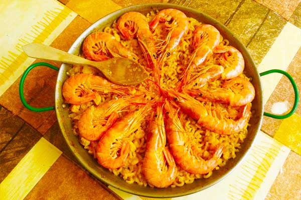 Riz safrané aux crevettes, par Cuisine-at-home, Cours de cuisine Saint-Germain-en-Laye Cours de cuisine Yvelines